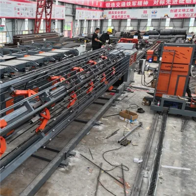 Stesen kimpalan sangkar bar keluli automatik